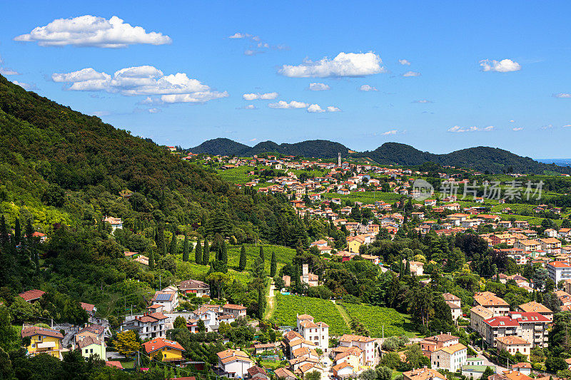 Valdobbiadene -夏季普洛赛科山